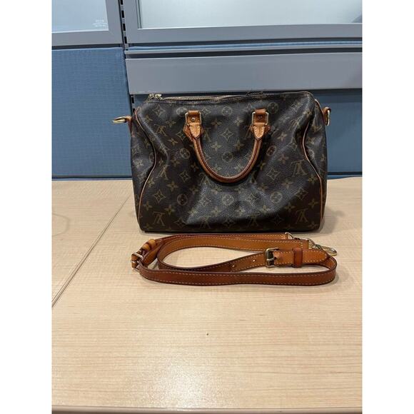 Louis Vuitton Monogram Speedy Bandouliere 30 with shoulder strap SPB-SJ316856 - Picture 1 of 11